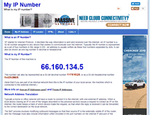 Tablet Screenshot of myipnumber.com